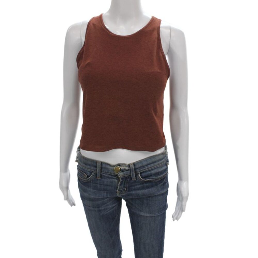 Vuori Womens Pullover Sports Bra Brown Size Extra Large